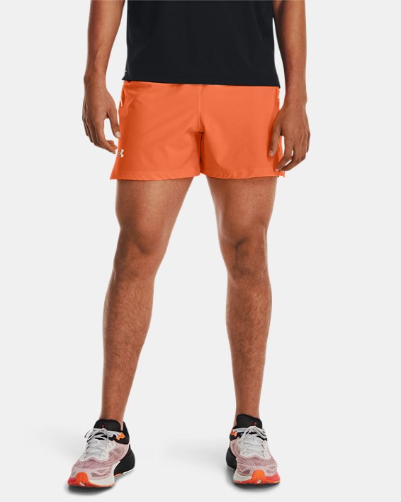 Men's UA Launch Elite 5'' Shorts, Orange, pdpMainDesktop image number 0